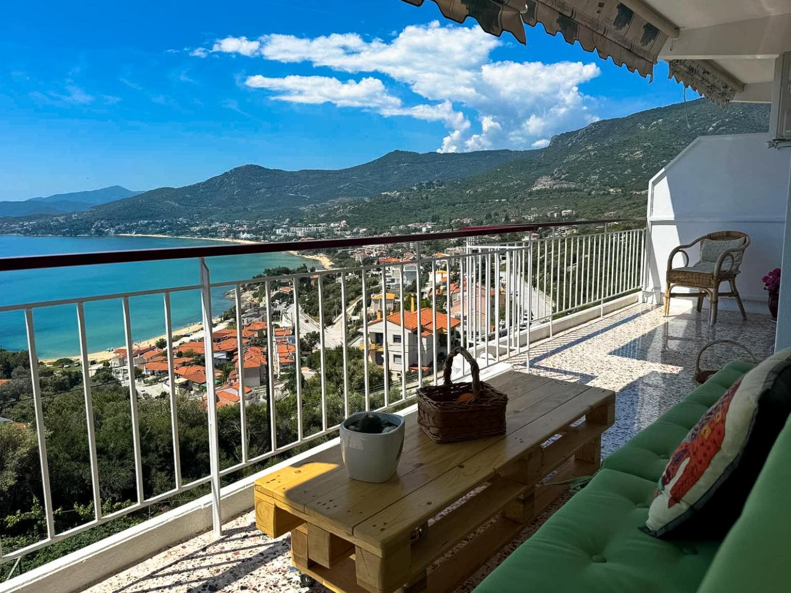 Mimoza'S Sea View Apartment PalaiónTsiflíkion Exteriér fotografie
