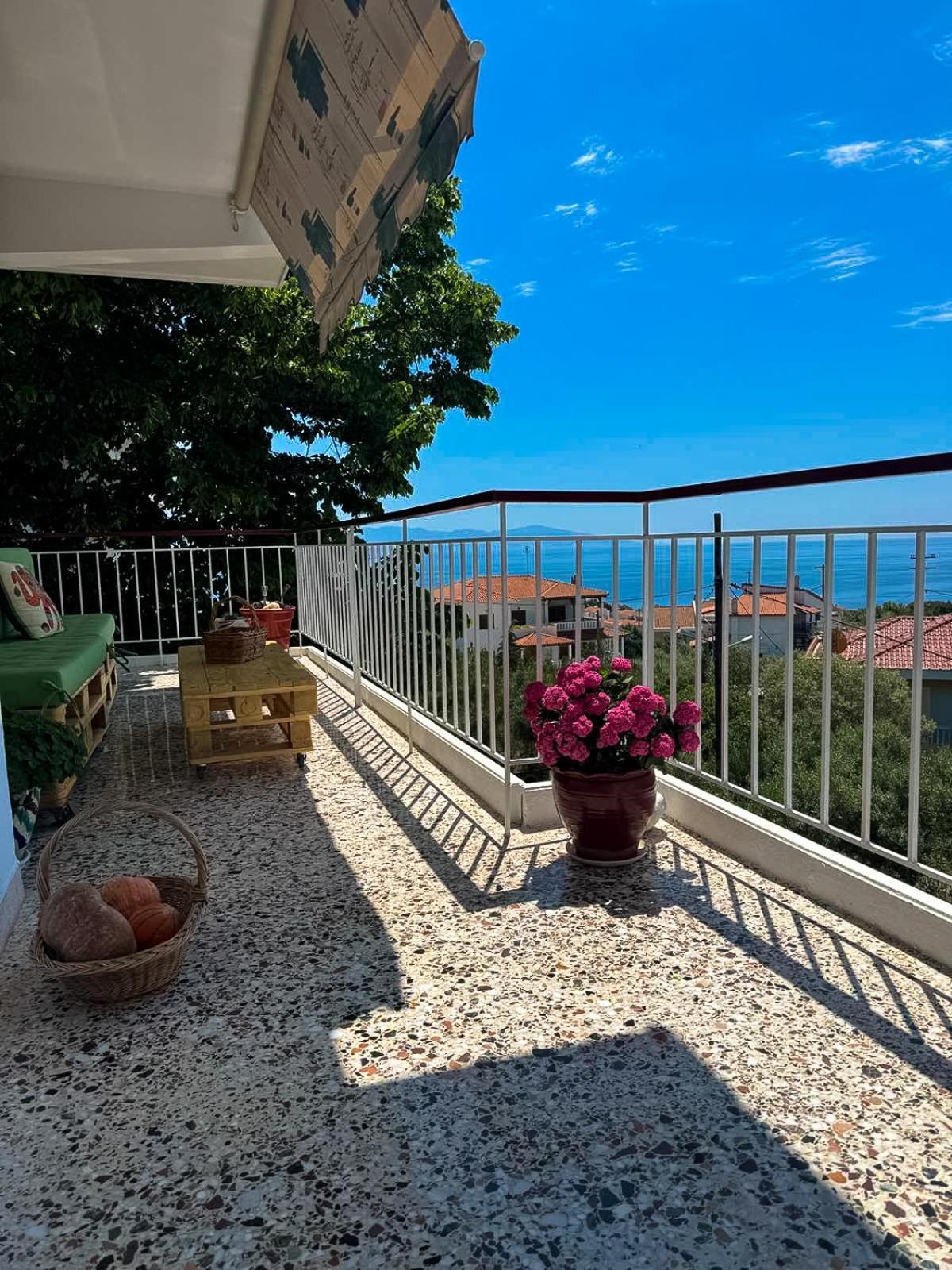 Mimoza'S Sea View Apartment PalaiónTsiflíkion Exteriér fotografie
