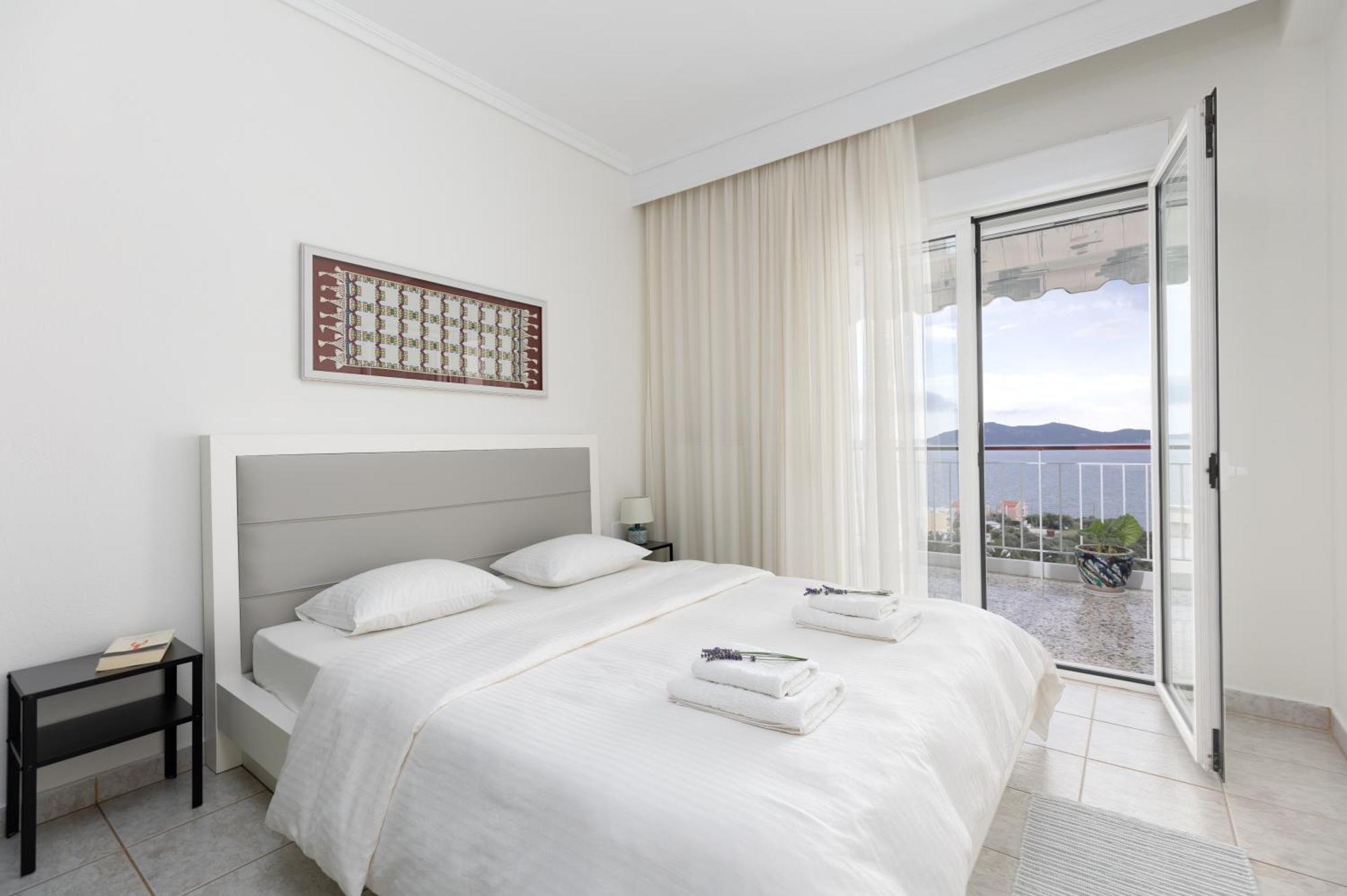 Mimoza'S Sea View Apartment PalaiónTsiflíkion Exteriér fotografie