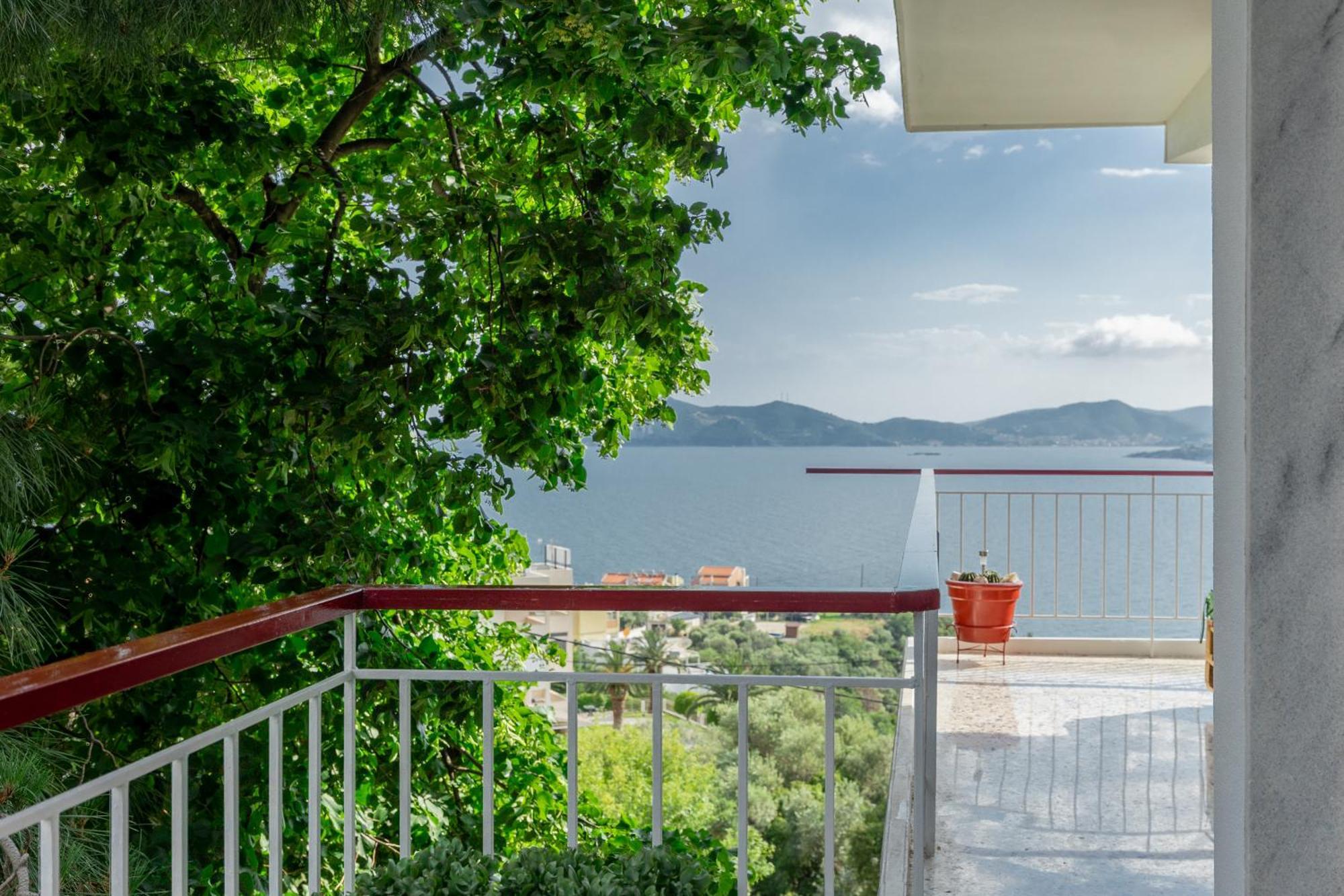Mimoza'S Sea View Apartment PalaiónTsiflíkion Exteriér fotografie